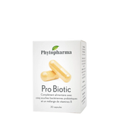 Phytopharma Pro Biotic Capsules – Swiss probiotic complex with 5 bacterial strains and B vitamins (30 capsules)